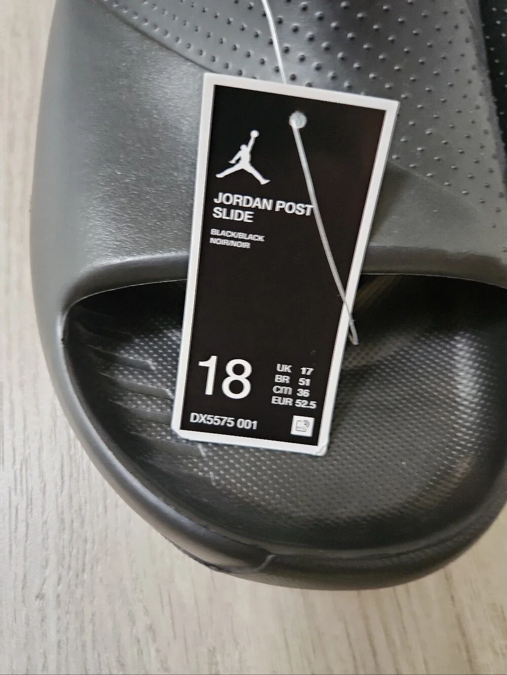 Jordan Post Men 18 Slide Triple Black DX5575-001